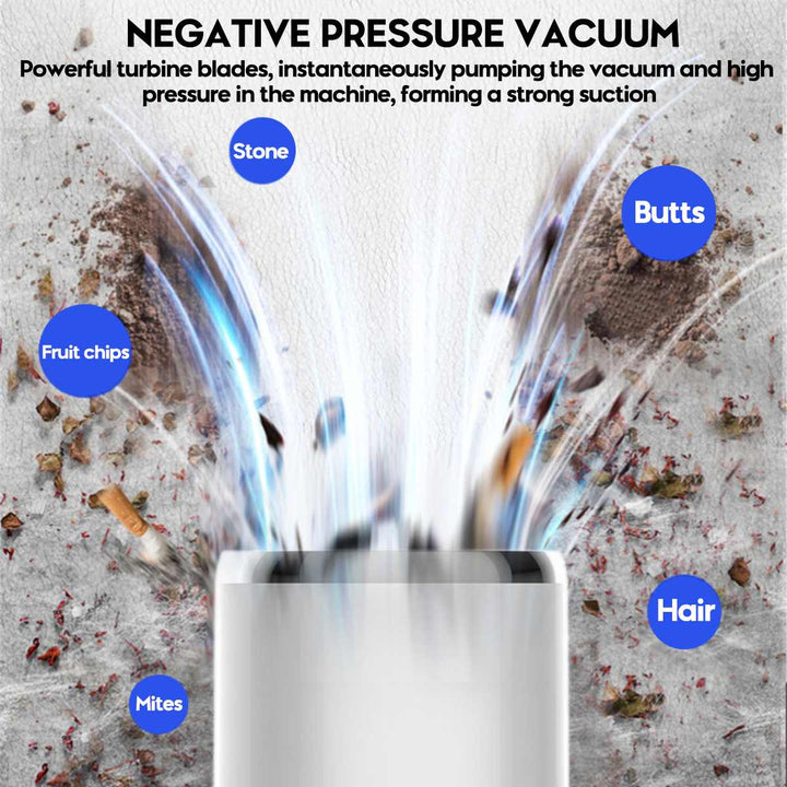 Handheld Car Vacuum Cleaner Wireless Wet and Dry Mini 8000pa Rechargeable Super Suction Portable for Car vacuum cleaner