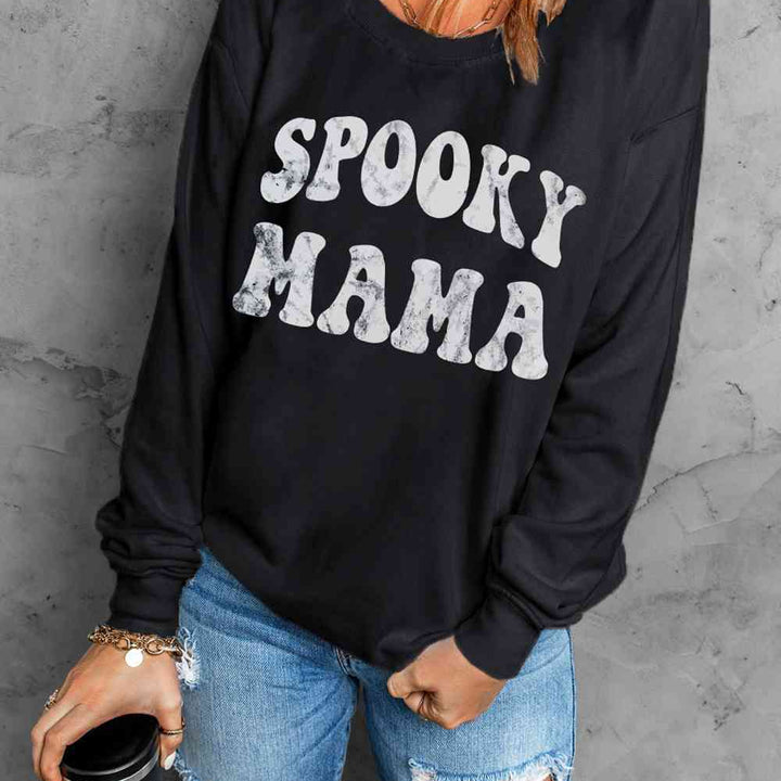 SPOOKY MAMA Graphic Sweatshirt