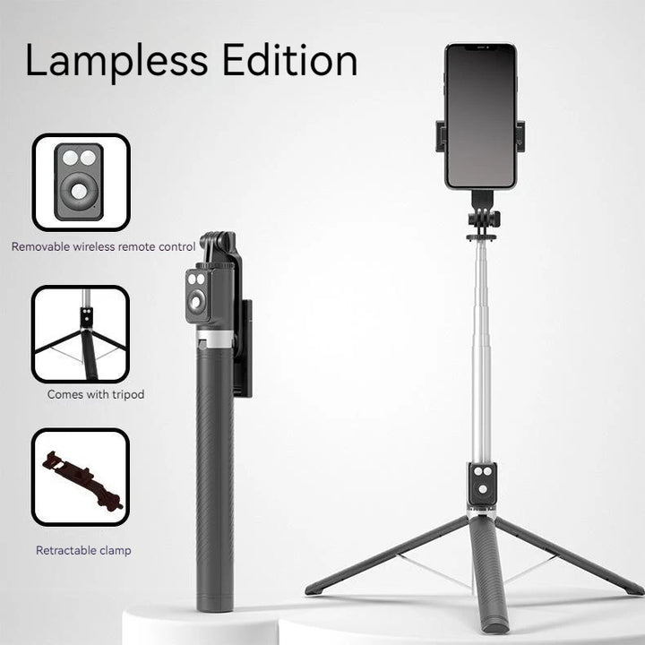 T12 Mobile Phone Tripod Smartphone Gimbal 170cm Selfie Stick Tripod Bluetooth Anti Shake Video Record Tripods For Smartphone