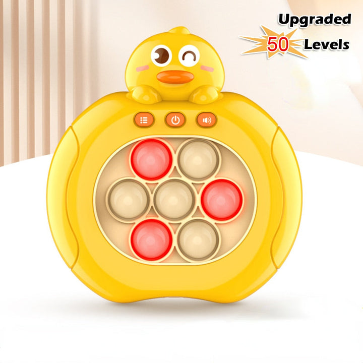 Pop Push Bubble Fidget Sensory Toys Whack A Mole Music Quick Press Bubble Game Machine Squeeze Stress Relief Toy gifts for Kiids