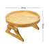 25cm Wooden Couch Clip On Tray, Sofa Arm Clip Table For Wide Couches, Sofa Armrest Side Table, Sofa Couch Tray Table