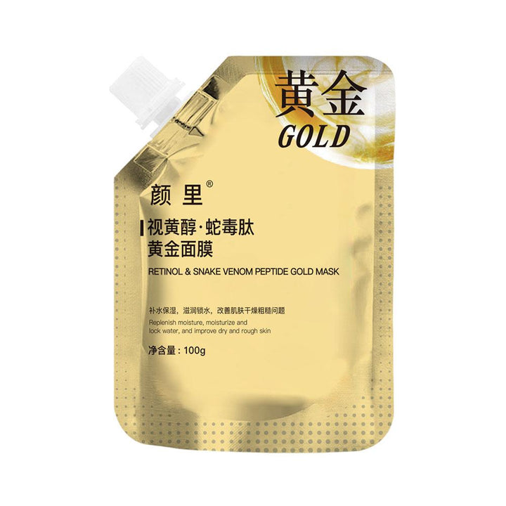 Retinol Gold Mask Deep Moisturizing Brightening Anti-aging Lifting Oil Tear-off Wrinkle Shrink Mud Mask Firming Control