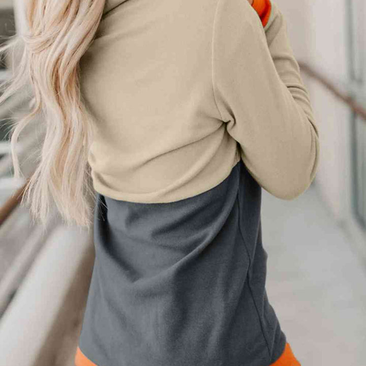 Long Sleeve Jack-O'-Lantern Graphic Sweatshirt