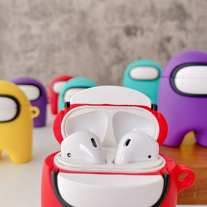 Among Us Game cartoon characters among us, suitable for Airpods Pro 2 1 charging case, Bluetooth headset protective case
