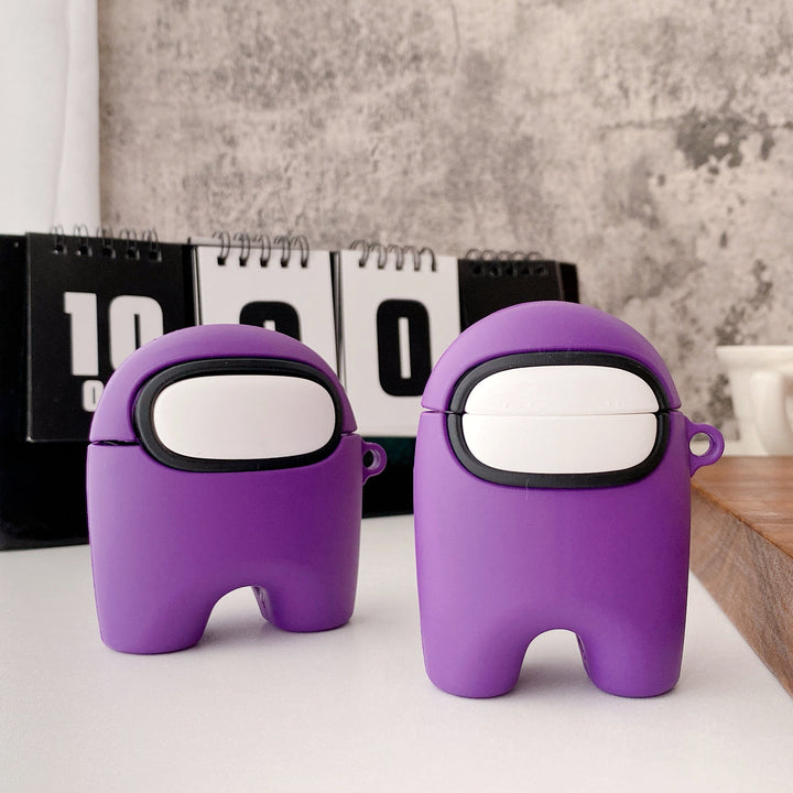 Among Us Game cartoon characters among us, suitable for Airpods Pro 2 1 charging case, Bluetooth headset protective case
