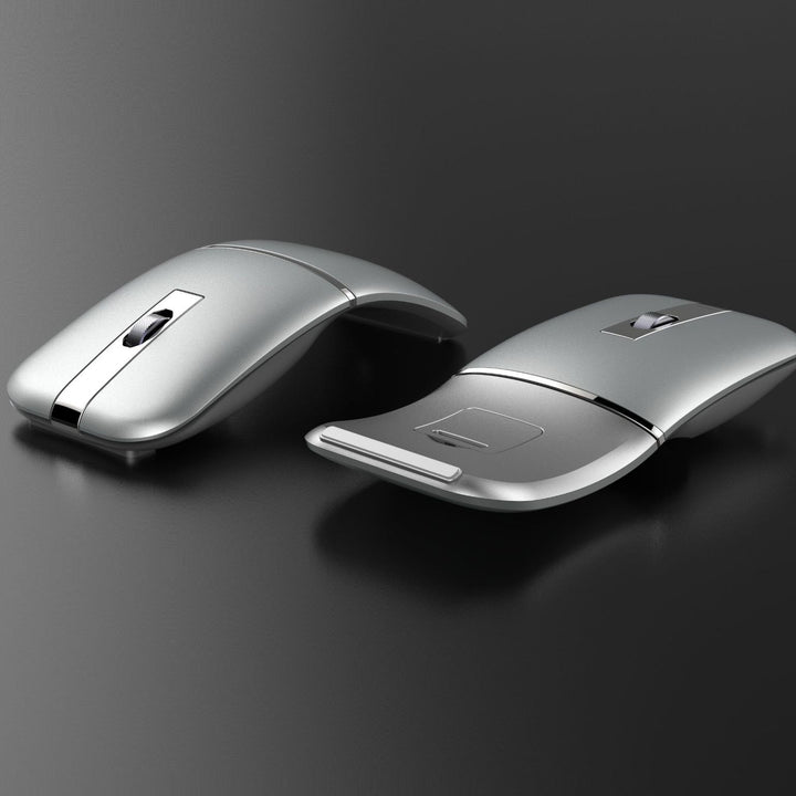 Dual-mode Bluetooth Wireless Mouse Rechargeable Ultra-thin Mute Desktop Laptop Office