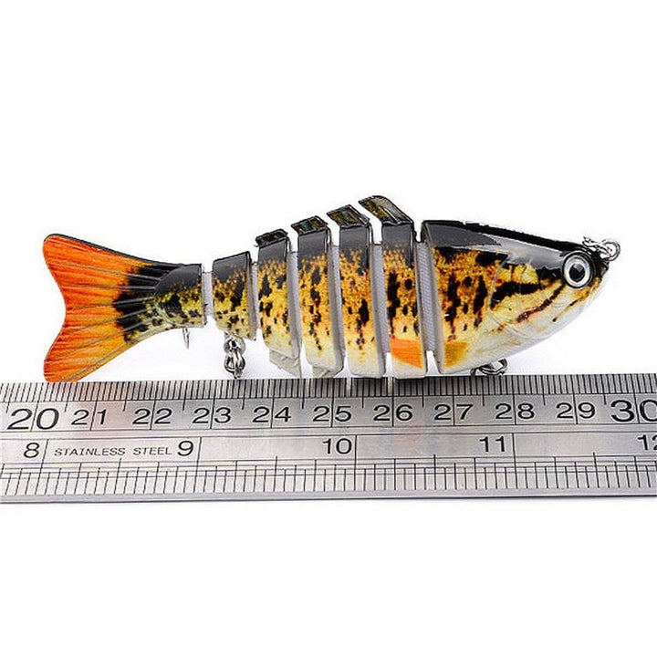 10cm Multi Segments Jointed Hard Bait Wobblers Swimbait Crankbait Swim Bass Fishing Tackle For Bass Isca Crankbait Fishing Lure