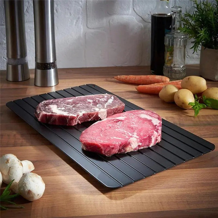 1pc Fast Defrost Tray Fast Thaw Frozen Meat Fish Sea Food Quick Defrosting Plate Board Tray Kitchen Gadget Tool Dropshipping