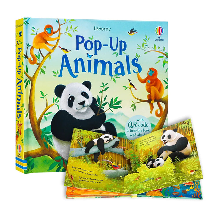 Usborne Pop-Up Fairy Tales 3D Picture Book Cardboard Coloring English Activity Bedtime Story Books for Children Kid Learning Toy
