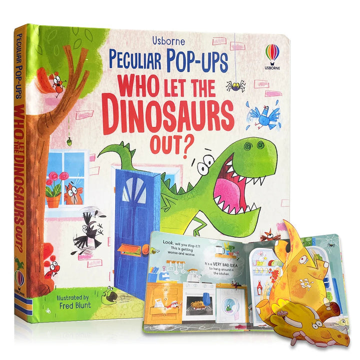 Usborne Pop-Up Fairy Tales 3D Picture Book Cardboard Coloring English Activity Bedtime Story Books for Children Kid Learning Toy